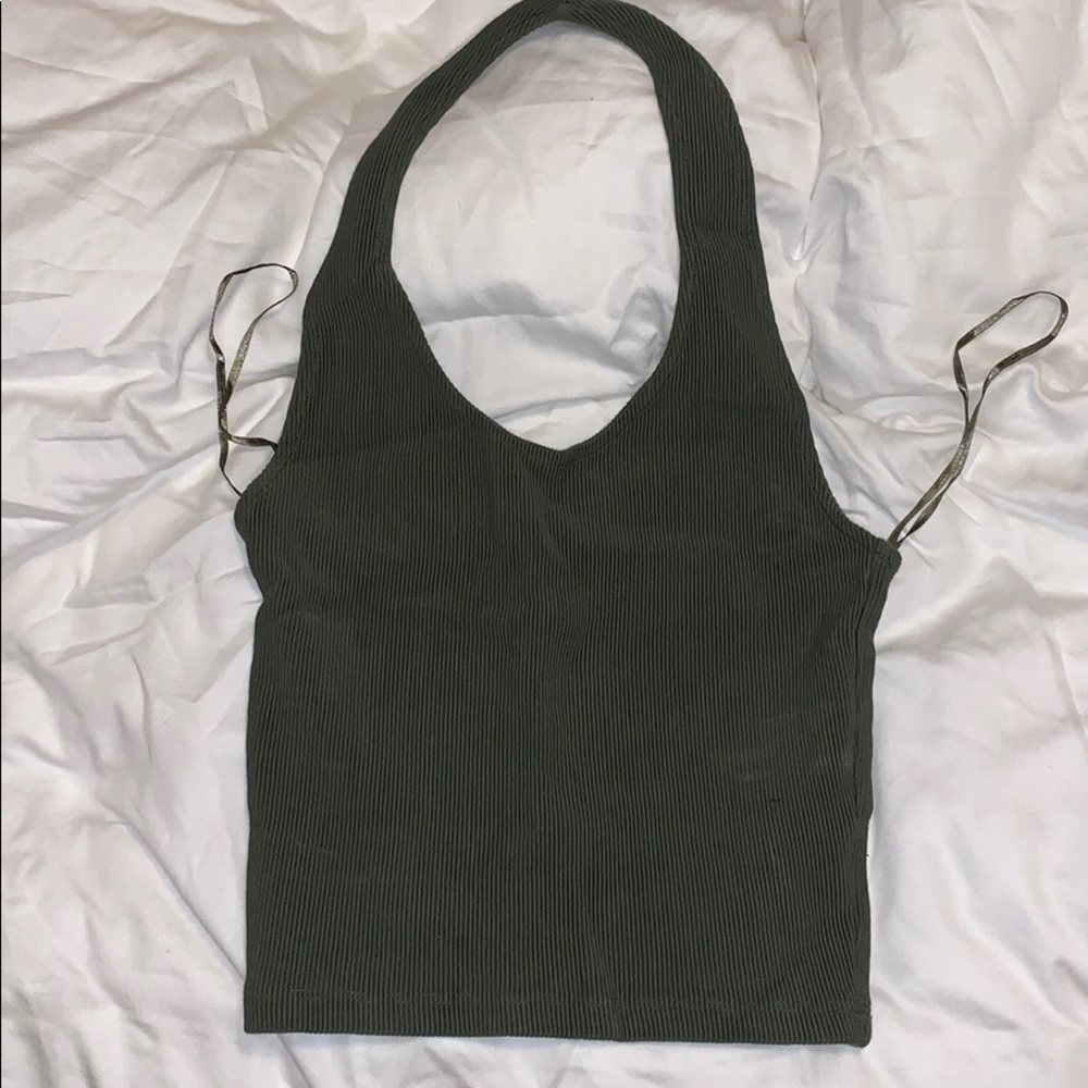 Top shop cropped halter